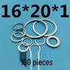 Thickened Narrow Edge Galvanized Iron Washer with Small Outer Diameter for Clearance Adjustment