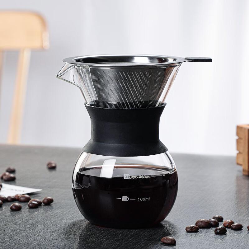 Стеклянная кофеварка пуровер