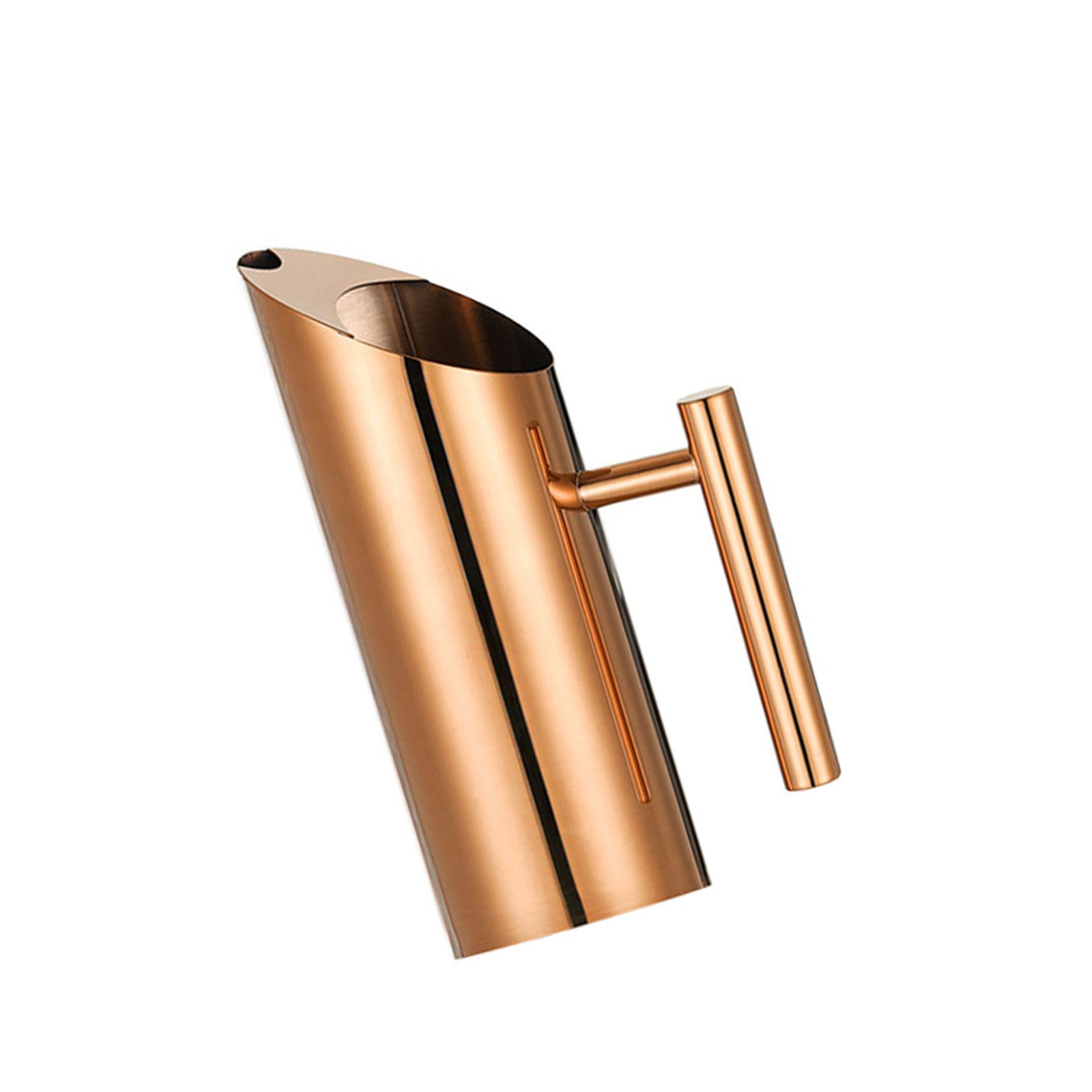 

Багатофункціональні чайники для води великої місткості Диспенсери для рідини з нержавіючої сталі, придатні для щоденного використання 10 рожевий колір золота