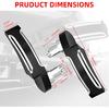 Amazicha Black Saddlebag Lid Lifters Saddle Bag Latch Kit Fit for Harley Davidson Touring Street Glide, Road King, Road Glide, Electra Glide, Ultra