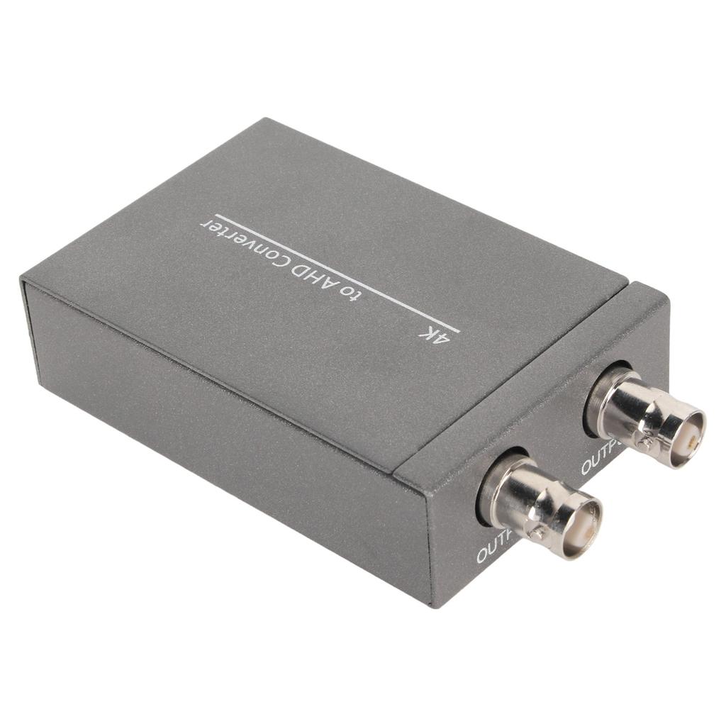 HD Multimedia Interface To AHD Converter 4K 1080P 1 In 2 Out Coaxial Conversion Loop Output Adapter 