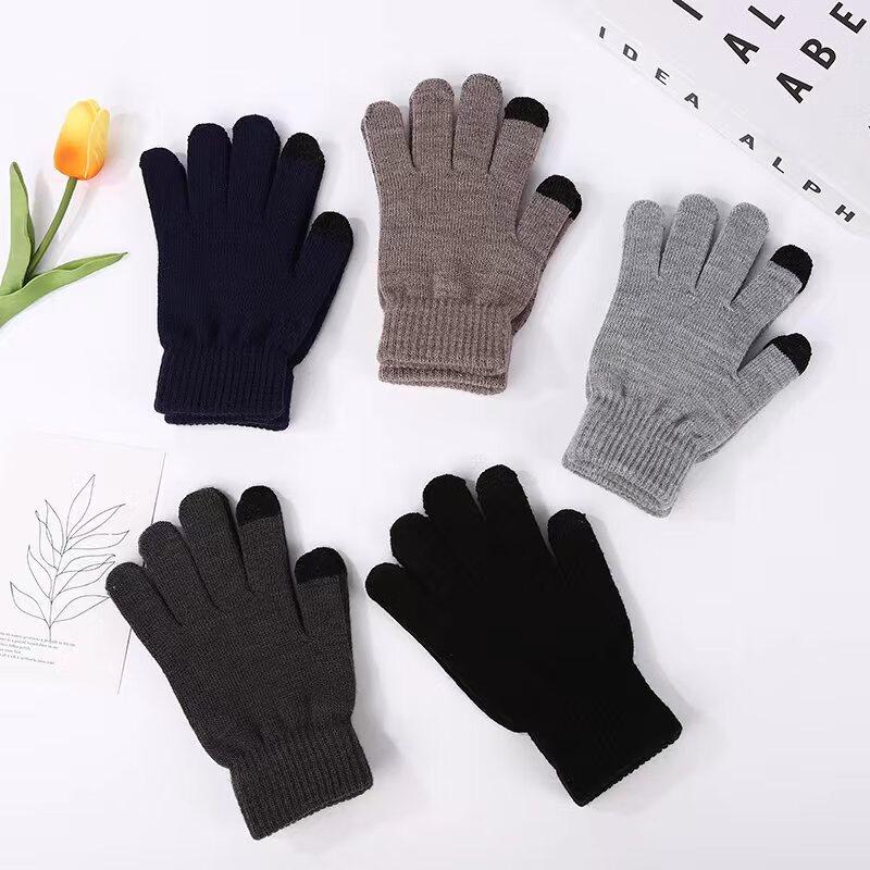 Autumn/Winter Casual Warm Touchscreen Knit Gloves