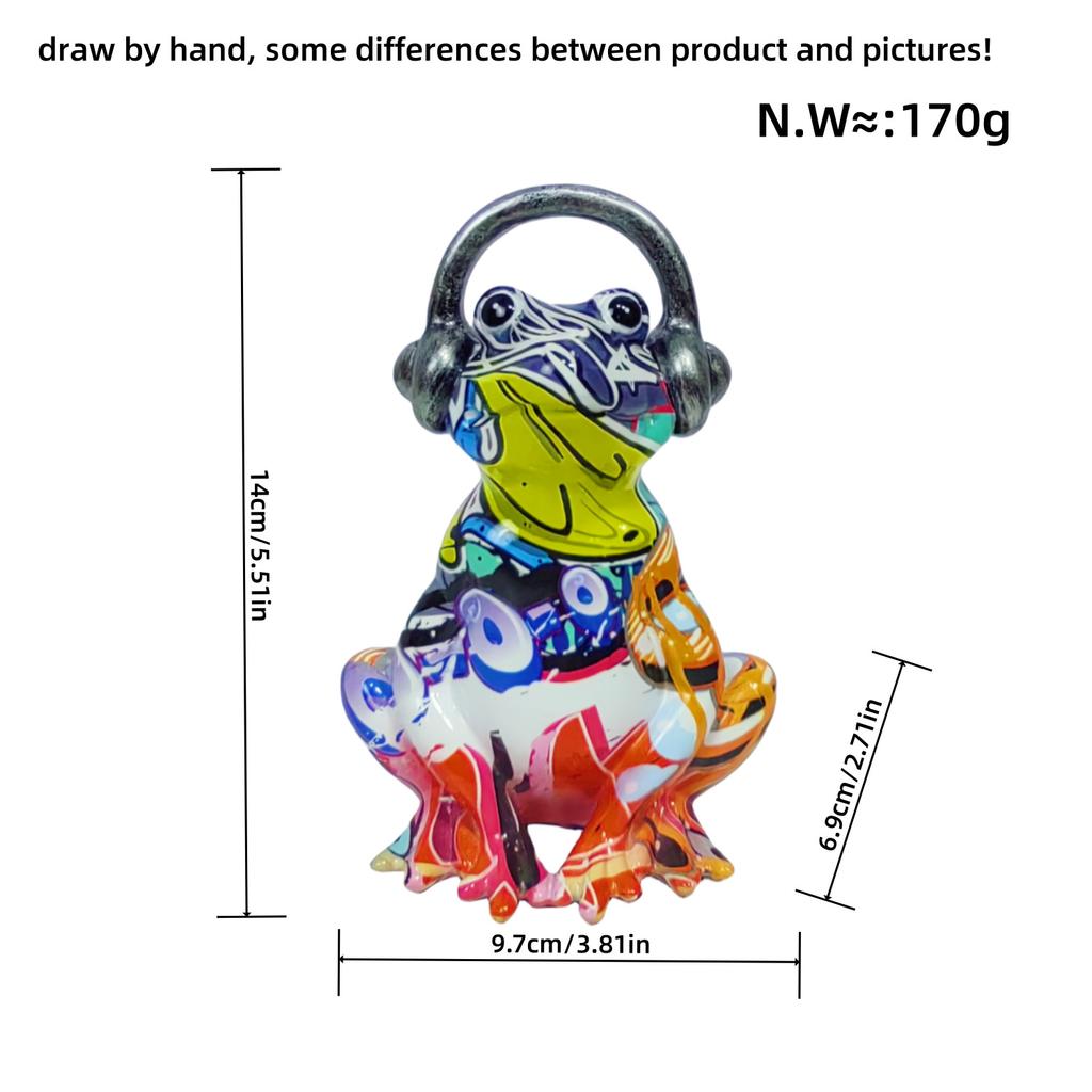 New Style with Wheat Frog Ornaments Home Living Room Decoration Sample Room High-end Decoration Resin Crafts