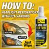 Advanced Ceramic Headlight Restoration Spray,RemovesYellowing&Oxidation,Restores Clarity,Long-LastingProtection,Essential Car Ca
