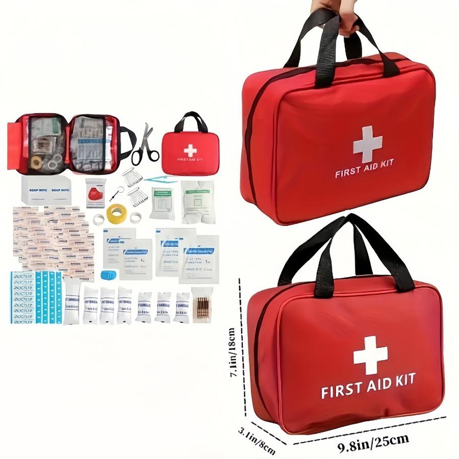 25pcs Survival First Aid Kit Emergency Kit Household Equipment Travel Supplies Camping Hiking Non-stop Home Emergency Kit
