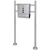 Mailbox On Stainless Steel Stand