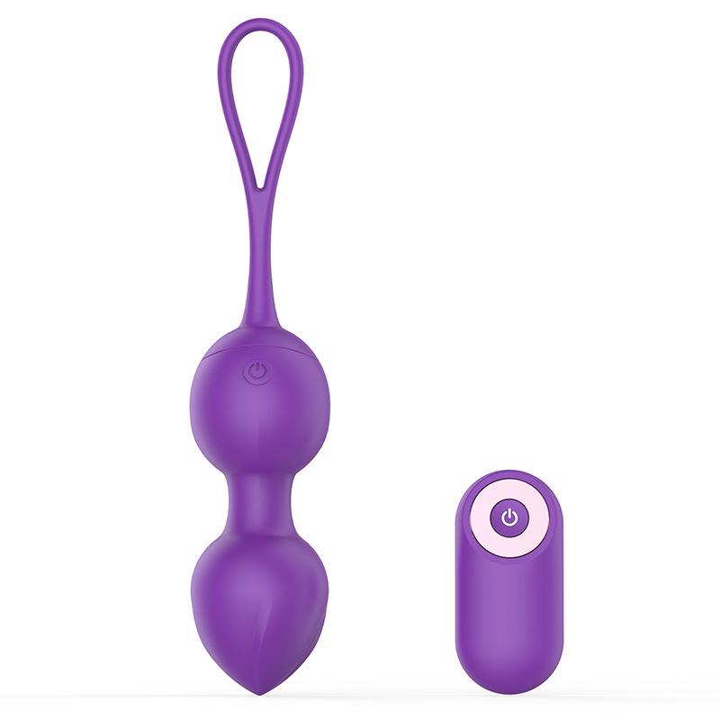 Remote Control Vibrator Vaginal Trainer Ball - Intimate Tightening Device for Adults