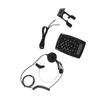 Corded Headset Telephone Noise Canceling FSK DTMF Caller ID Dialpad Landline with Headphone for Call Center Office