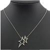 Korean Style Fashion Aesthetic Crystal Star Necklace Choker Punk Unique Pendant Necklace For Women Jewelry Y2K Accessories