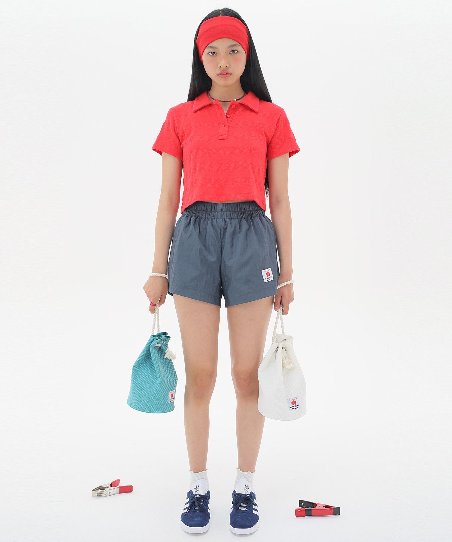 Crop Pk T-Shirts_Red S