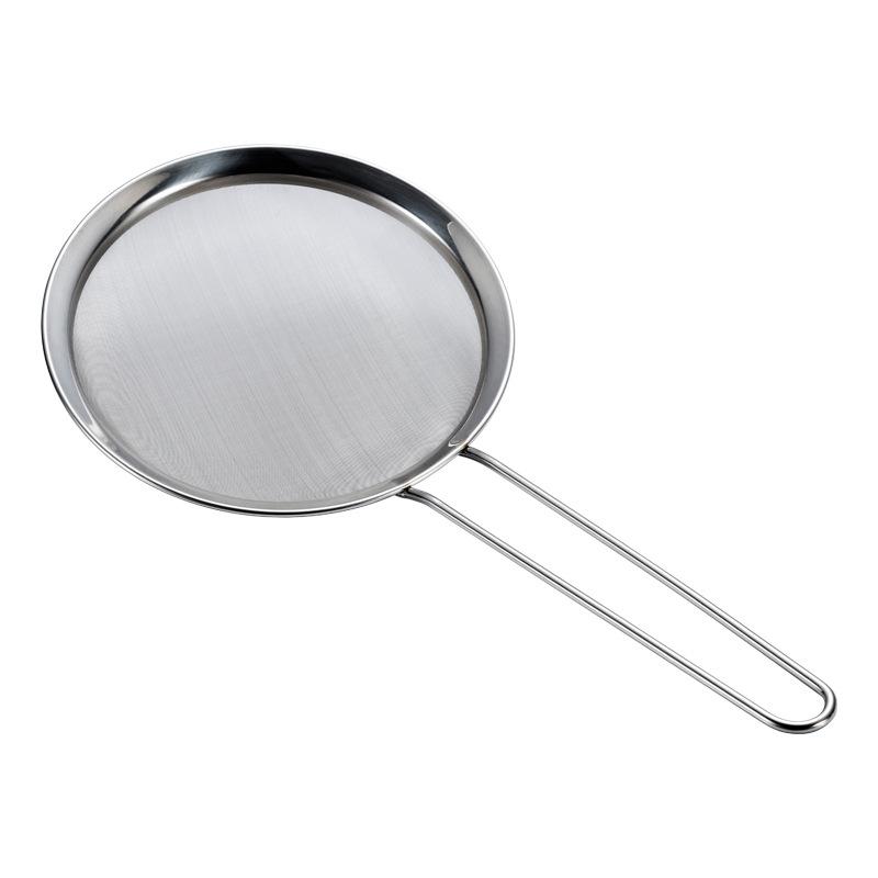 304 Stainless Steel Soy Milk Filter Kitchen Household Mini Small Multi-purpose Oil Filter Spoon Tight Leakage