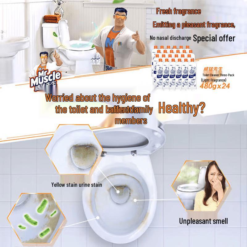Mr. Muscle Household Toilet Bowl Cleaner