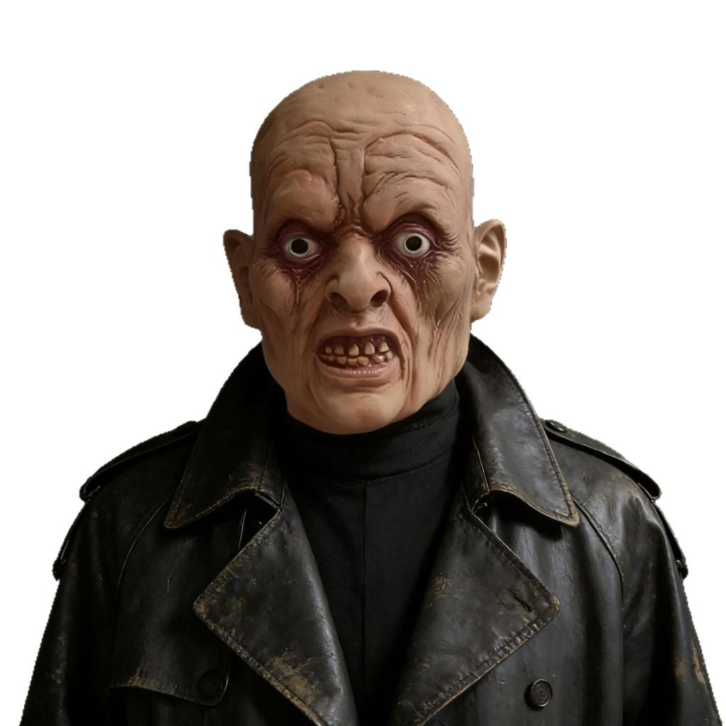Diener Bösewicht Maske Halloween Horror Maske Latex Kopfbedeckung Maske