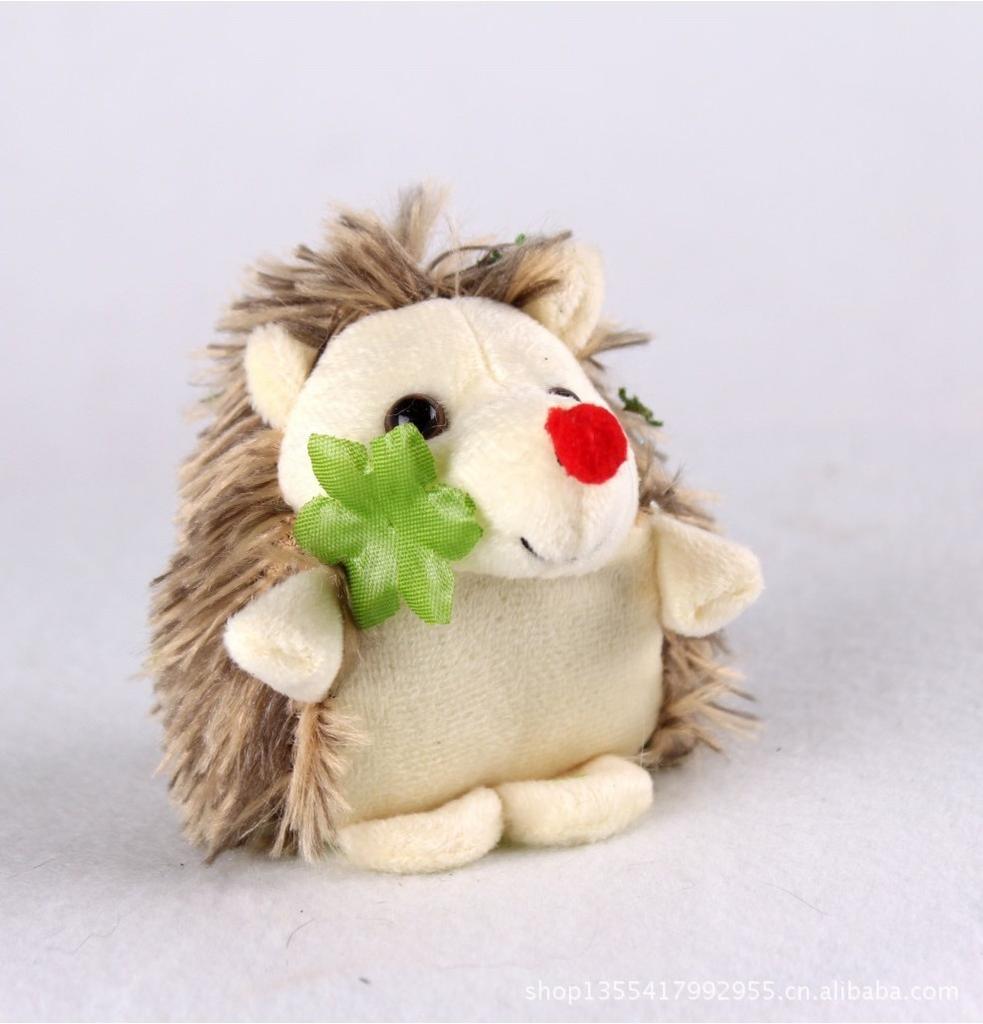 Adorable Plush Hedgehog Toy Soft Cuddly Stuffed Animal Creative Gift 10cm