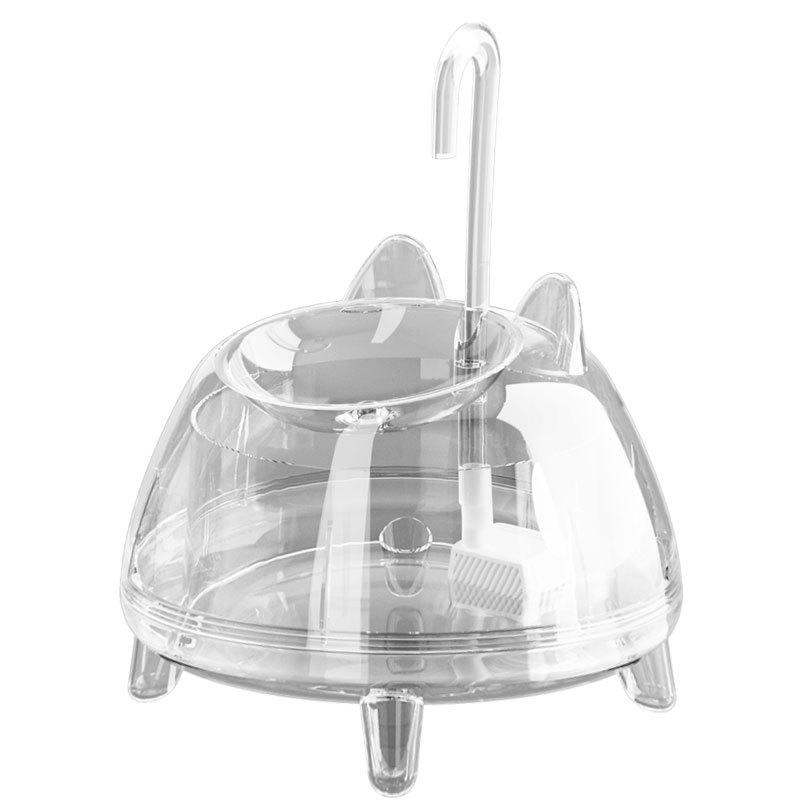 

Pet Water Dispenser, Automatic Circulation and Filtration for Fur, Cat Water Dispenser, Intelligent Flowing Water, Cat and Dog Water Feeder прозрачный