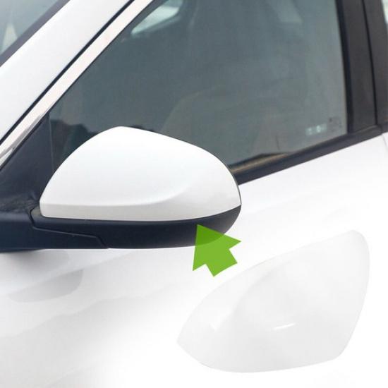 1PC Left Rearview Door Side Mirror Cover Cap For Buick Encore GX 2020-2022 White