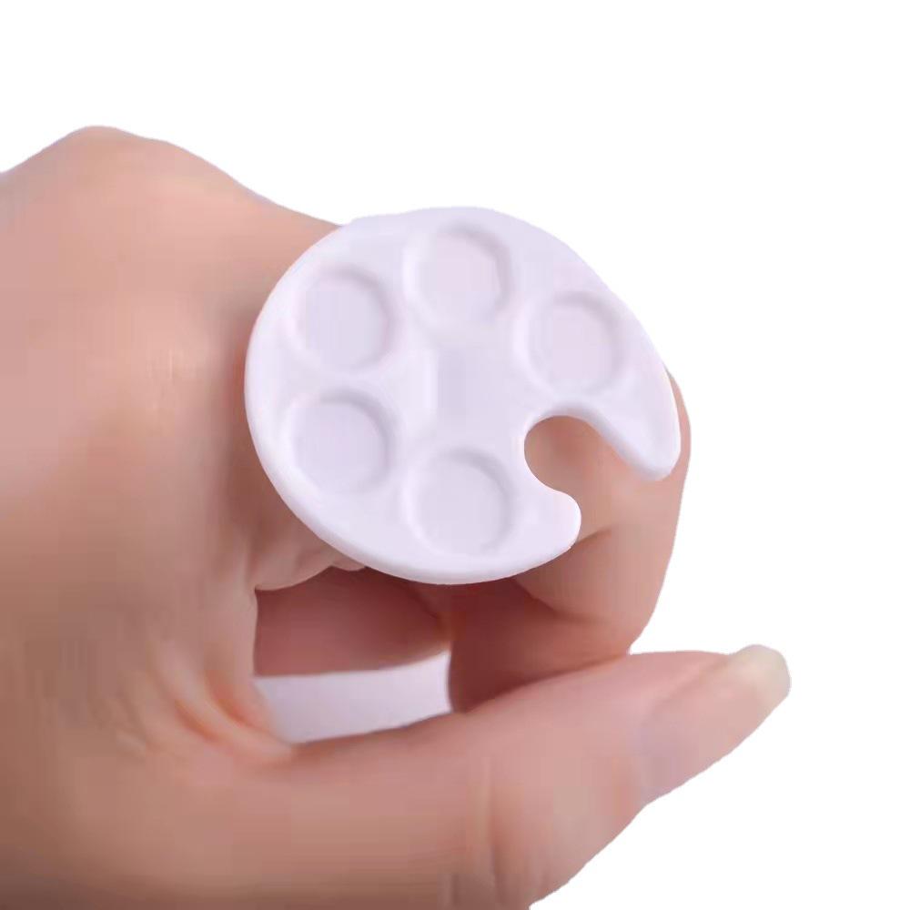 Oval Ring Nail Art Paint Palette