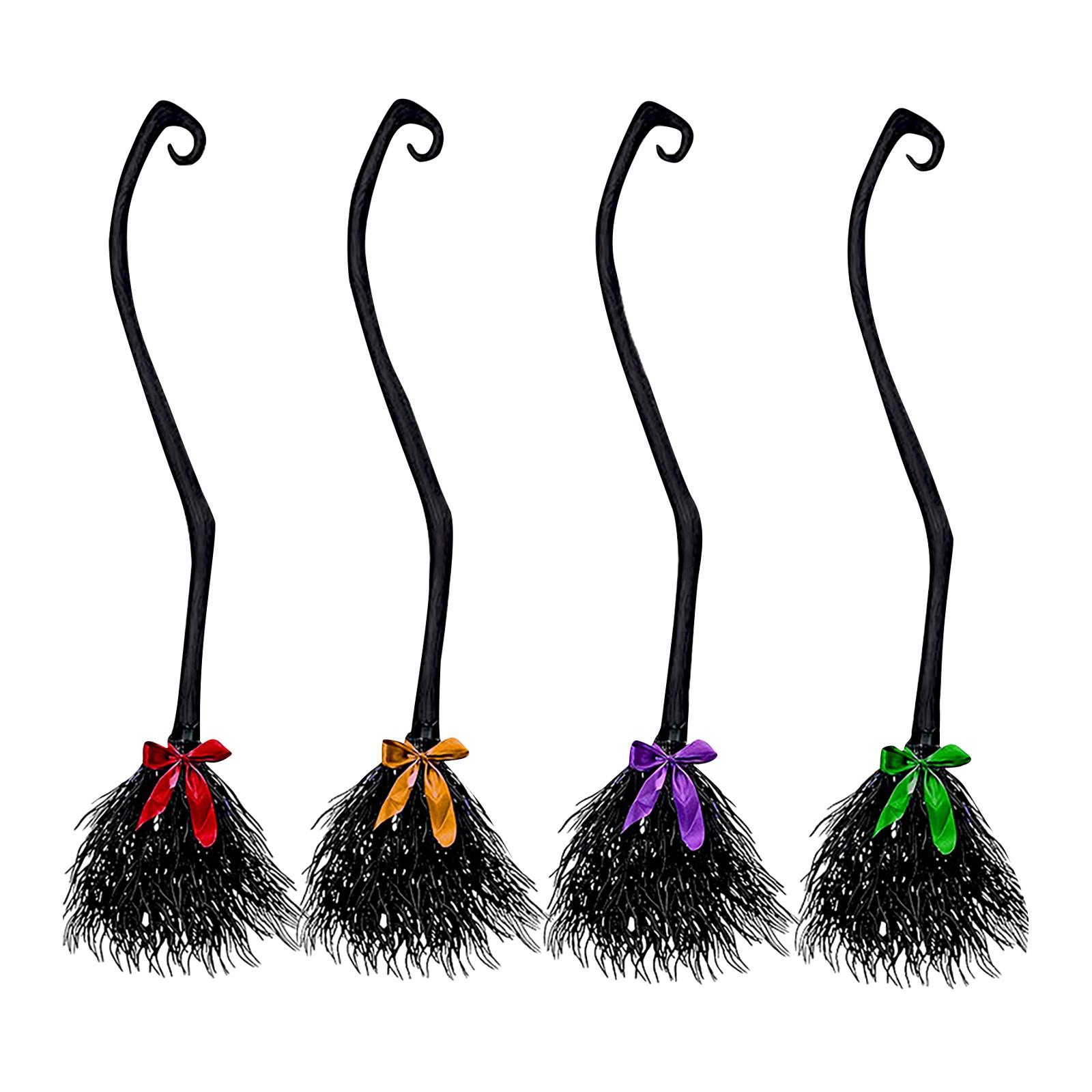 

Хэллоуин ведьмы с лентой, украшения ведьмы на Хэллоуин для детей и взрослых, аксессуары для костюмов для косплея на Хэллоуин One Size чёрный