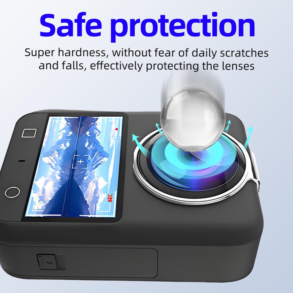 Lens Guards for DJI Osmo 360, PC Lens Protector Cover with Anti-Reflective Coating for Osmo 360 Accessories (PC Material)