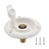 High Flow RVs Water Fill Valves Not Toxic Brass Material Leakproof Silicone Gasket Universal Fitment For RVs