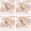 Elegant tie clip set of 8 for simple yet made of for everyday birthday men, stylish, brass, work, gifts, weddings, etc.