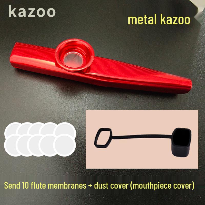 Metal Kazoo Cross-border Musical Instrument Gift Trumpet Saxophone Diaphragm