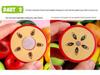 Wooden Play Kitchen Set: Cutable Fruits & Vegetables for Kids