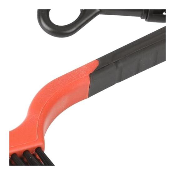 Golf brush tool - Compact size cleaning brush tool that can be used on both sides and can be used for multiple purposes, golf mobile cleaning, women,