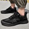 Fashion Autumn Men Shoes fashion Genuine Leather Loafers Breathable lace up comfortable Oxfords Casual Shoes Outdoor Men Sneakers shoes