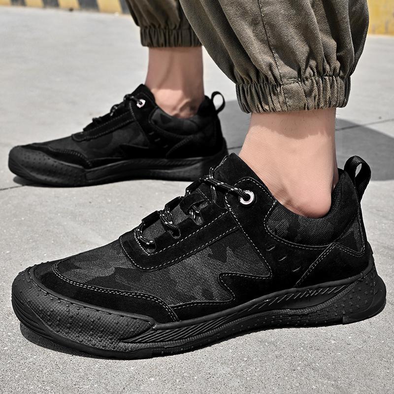 Fashion Autumn Men Shoes fashion Genuine Leather Loafers Breathable lace up comfortable Oxfords Casual Shoes Outdoor Men Sneakers shoes