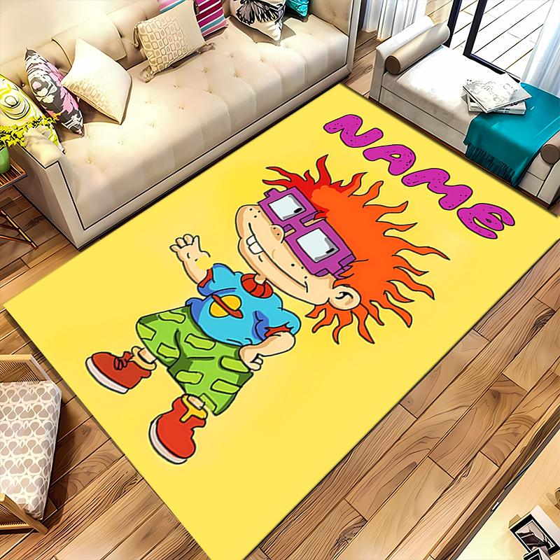Custom personalization Rugrats Area Rug - Perfect For Kitchen, Bathroom,Laundry Room Decor Large Size Available,Gift All Seasons