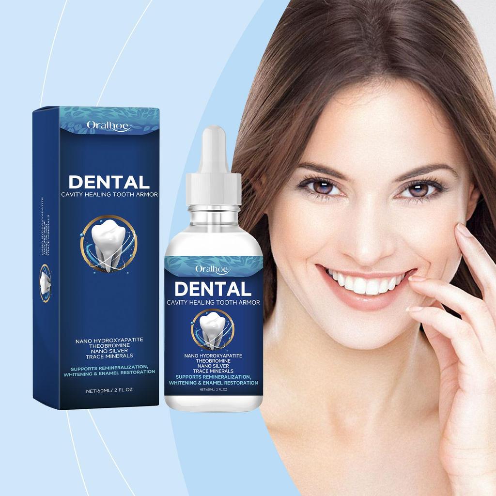 Îngrijire Dentară Lichid Proaspăt de Lungă Durată Respirație Proaspătă Curățare Profundă Igienă Orală Îndepărtează Placa Pete Ser pentru Albirea Dinților 60ml