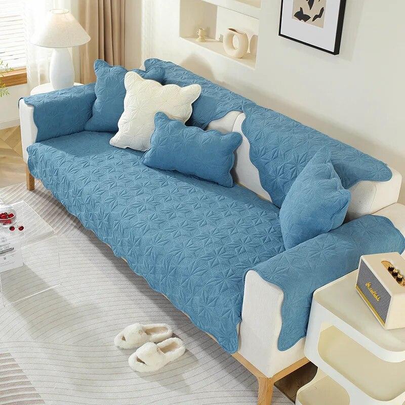 1PC Chenille Sofa Cover Sofa Towel Soft Non Slip Sofa Slipcover Furniture Protector For Bedroom Office Living Room Home Decor