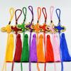 Kleine chinesische Knoten-Quasten-Anhänger für DIY-Schmuck und Autozubehör