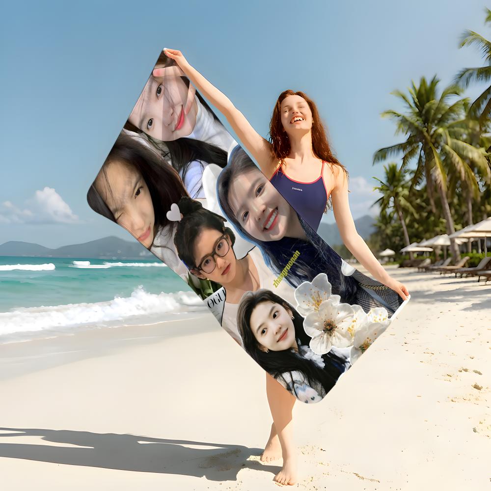 Celebrity Z-zhangruonan Towel Beach Blanket Towel For Travel Gym Shower Luxury Lightweight Camping Pool Hot