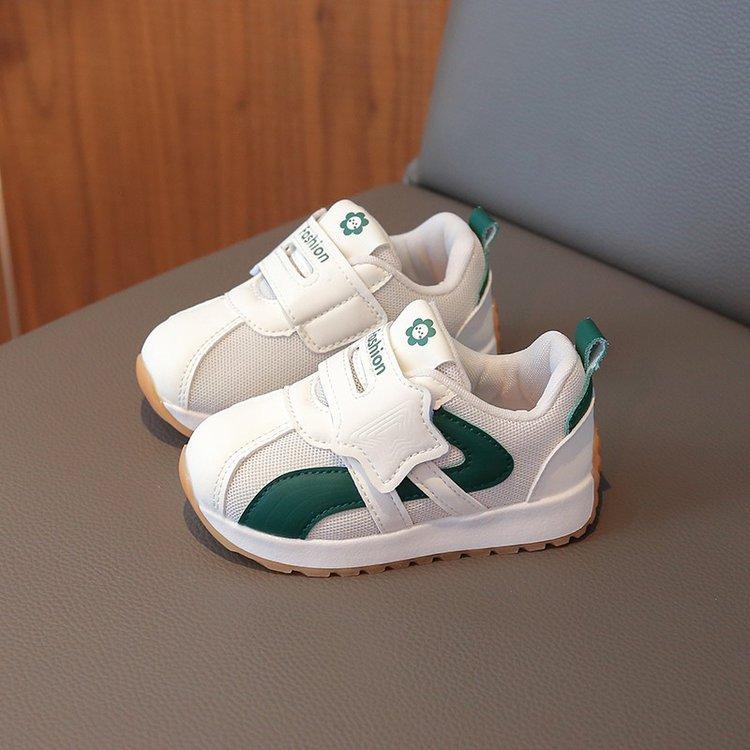 Children's Sports Shoes Soft Sole 2025 Spring and Autumn New Girls Shoes Boys Breathable Mesh Children's Baby Mesh Shoes