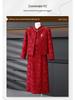 Plus Size Elegant Dress for Middle-Aged Mothers (40-50) - Festive Wedding and Banquet Wear