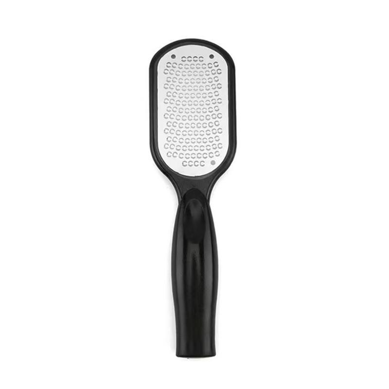 1/2/3PCS Black Professional Foot File Rasp Heel Grater Hard Dead Skin Callus Remover Stainless Steel Pedicure Foot Care Tools