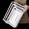 Qianxingren 304 Stainless Steel Rectangular Tray