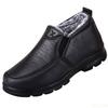 Fashion Winter Cotton Shoes Thickened Warm for Men Comfortable for Daily Leisure Running Anti Slip Wear-resistant for Men