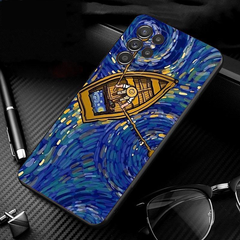 Van Gogh Painting Art Phone Case For Samsung S25 S24 S23 S22 S21 S20 Ultra S20 S22 S21 S20 FE S24 Plus