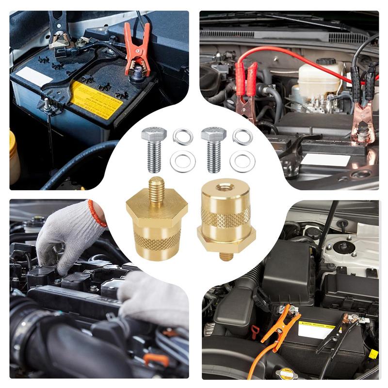 Battery Terminal For Car Top Post Battery Terminals Battery Terminal For Marine Car Boat RV Vehicles Automotive Accessories