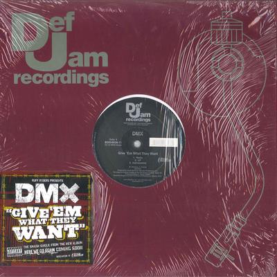 12inch Record DMX - Give 'em What They Want / Pump Ya F B000493811 DEF JAM 2005 US Rap & Hip-Hop/R&B Used