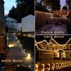 Solar Rope Light IP65 Waterproof Outdoor LED Fairy String Tube Lights for Party Garden Yard Wedding Christmas Tree Decoration