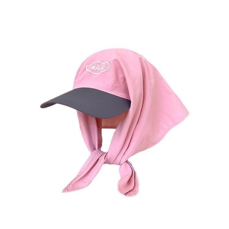 1Pcs Spring Summer Casual Sport Cap Adult Bandana Baseball Cap For Woman Men Outdoor Visor Hat With Adjust Headscarf