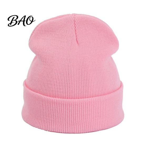 Winter Warm Beanies Hat Unisex Solid Color Knit Beanies, Classic Slouchy Skull Cap for Winter, Couple Matching Casual Headwear Men Women, Soft Thermal