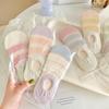 Striped Socks Children, Tide Summer Thin Glass Silk Cass Boat Socks Japanese Sweet Girl Shallow Mouth Invisible Socks