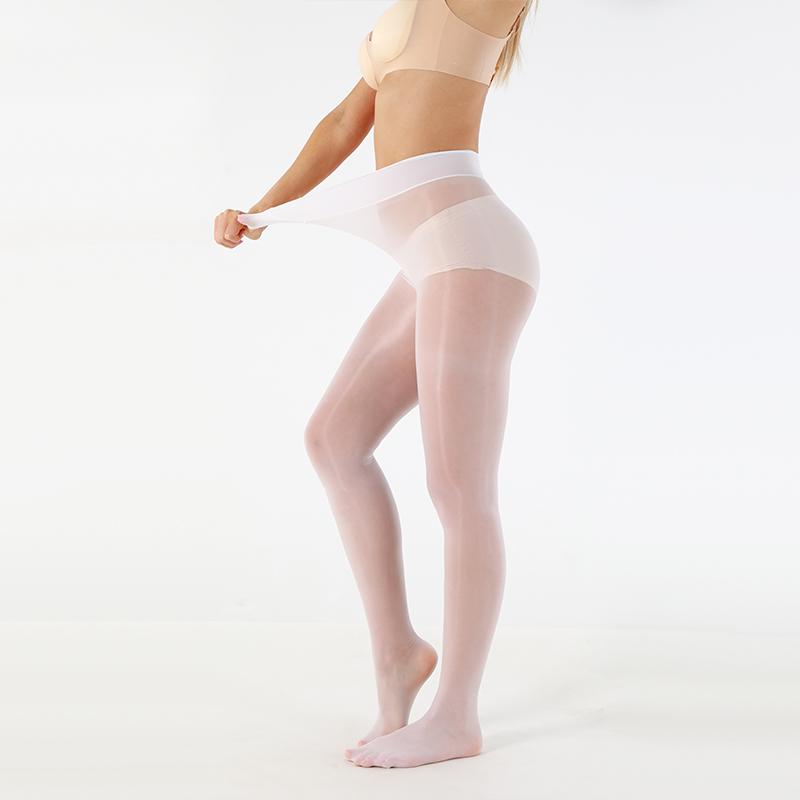 Kave Colored Tight Plus Size Smooth Tights 100% Horseoil Added Thin Stocking Shiny Pantyhose Durable Sheer Women Tights