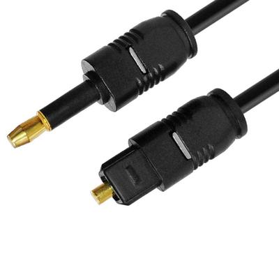 Câble Audio numérique optique Toslink vers Mini Toslink SPDIF, 1m 2m 3m 5m 10m 15m