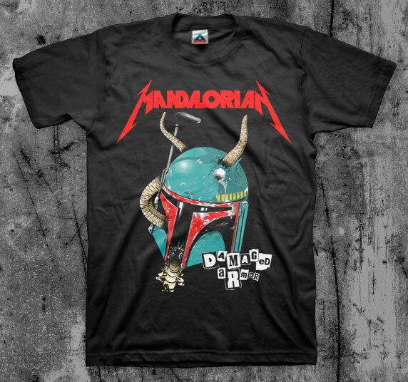 Mandalorian  Damaged Armor  T Shirt Unisex T-Shirt M